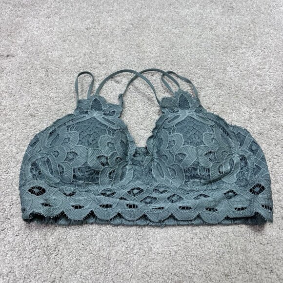 Wistlist Bralette Green Women’s Size Medium - Picture 6 of 10